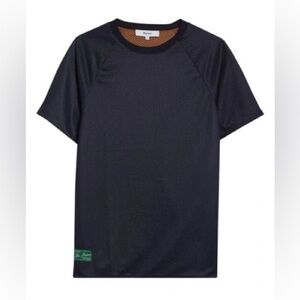 Palmes Navy Mesh Double Reversible T-shirt